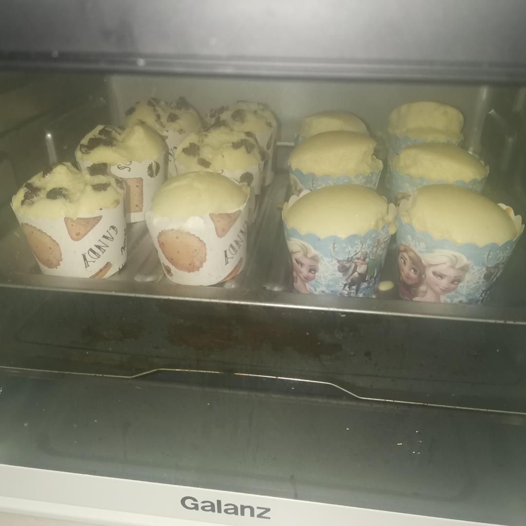 蔓越莓纸杯蛋糕🧁（简单不翻车）