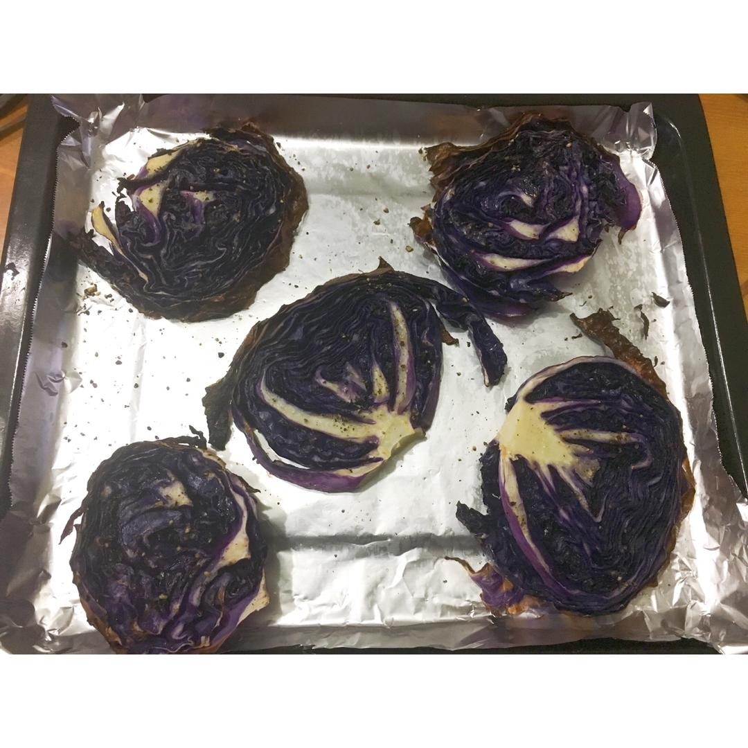 【健康三餐】香烤紫甘蓝