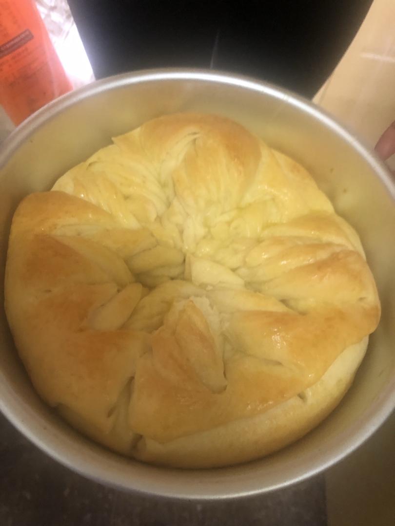 手撕千层花朵面包