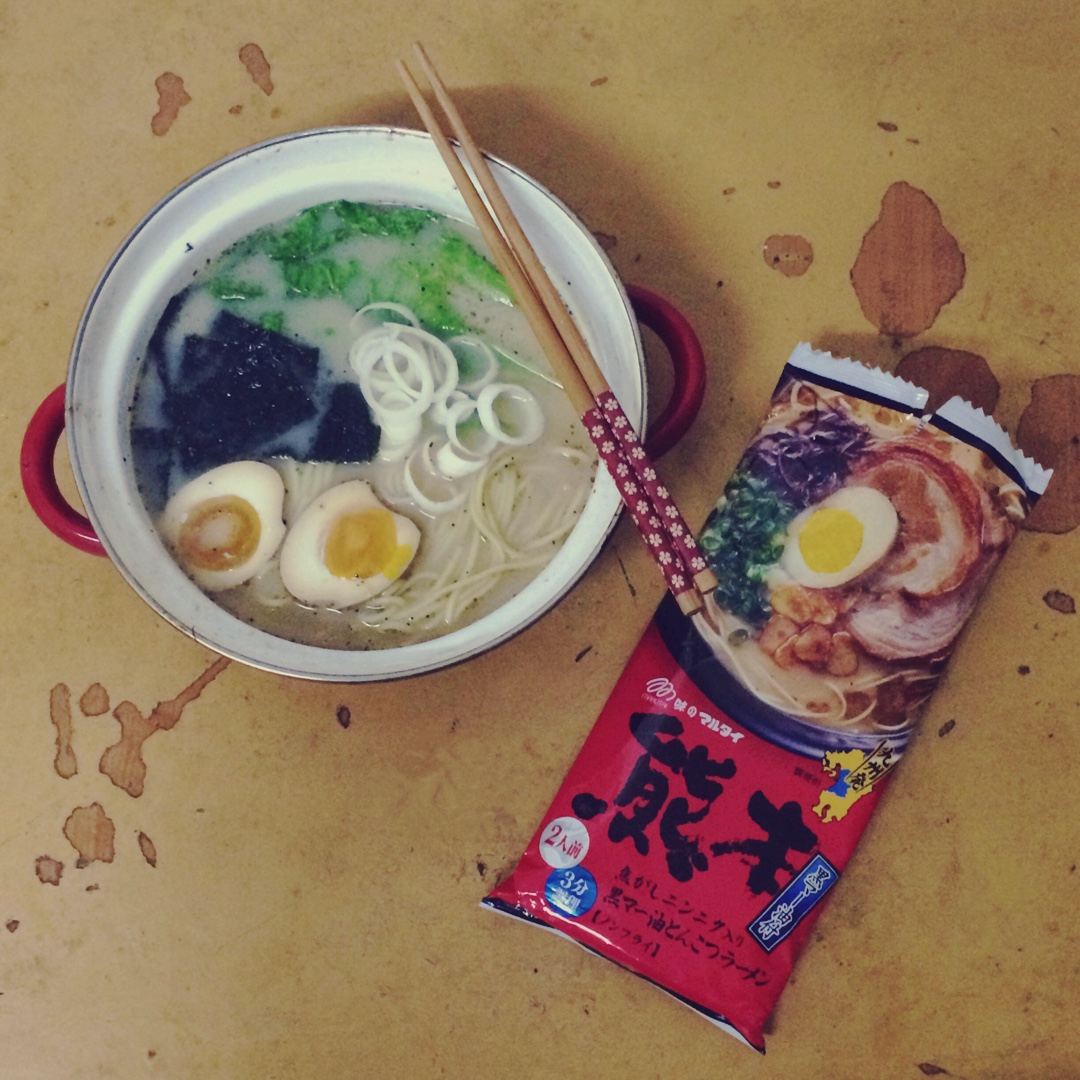 熊本拉面（即食面！）