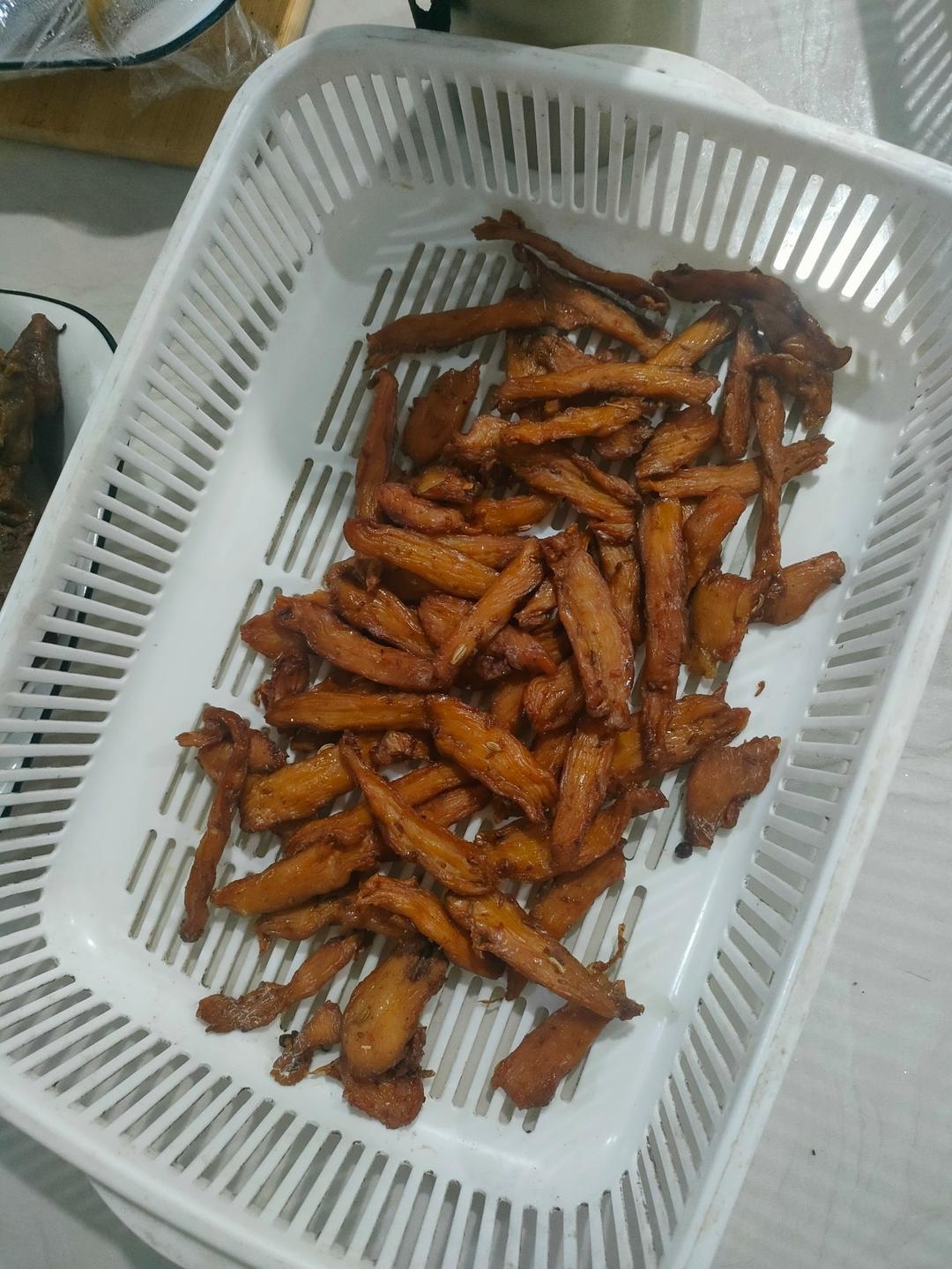 烤鸡胸肉干（人吃 有调料）