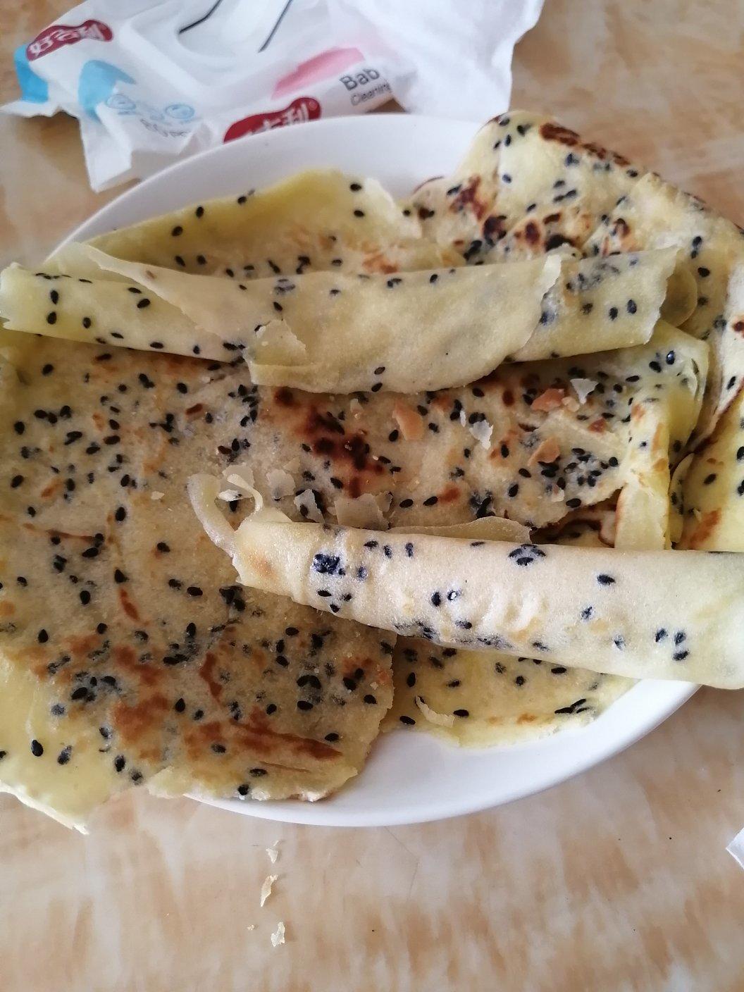 平底锅脆皮蛋卷