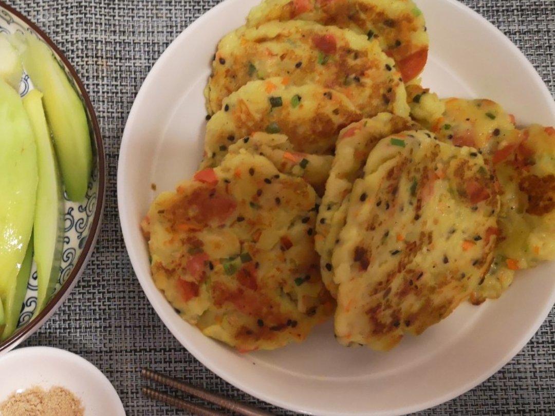 香煎田园土豆饼