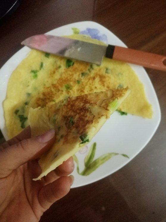 葱花鸡蛋饼