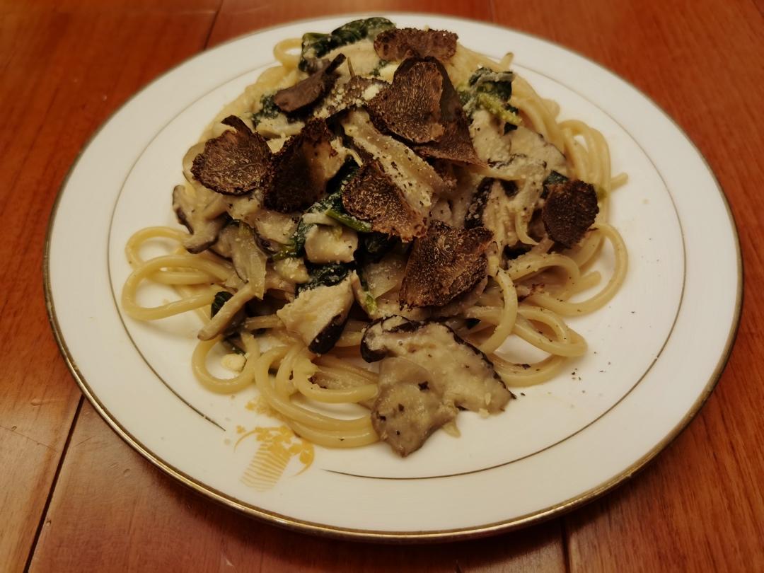 黑松露雜菌扁意粉