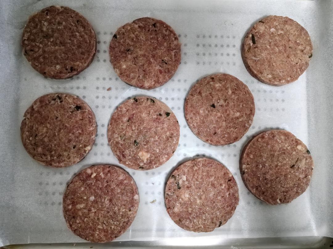 超详细汉堡牛肉饼｜附自制汉堡搭配#Healthymeals#减脂必撸16