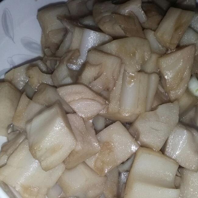 酸甜的开胃菜-  糖醋藕丁