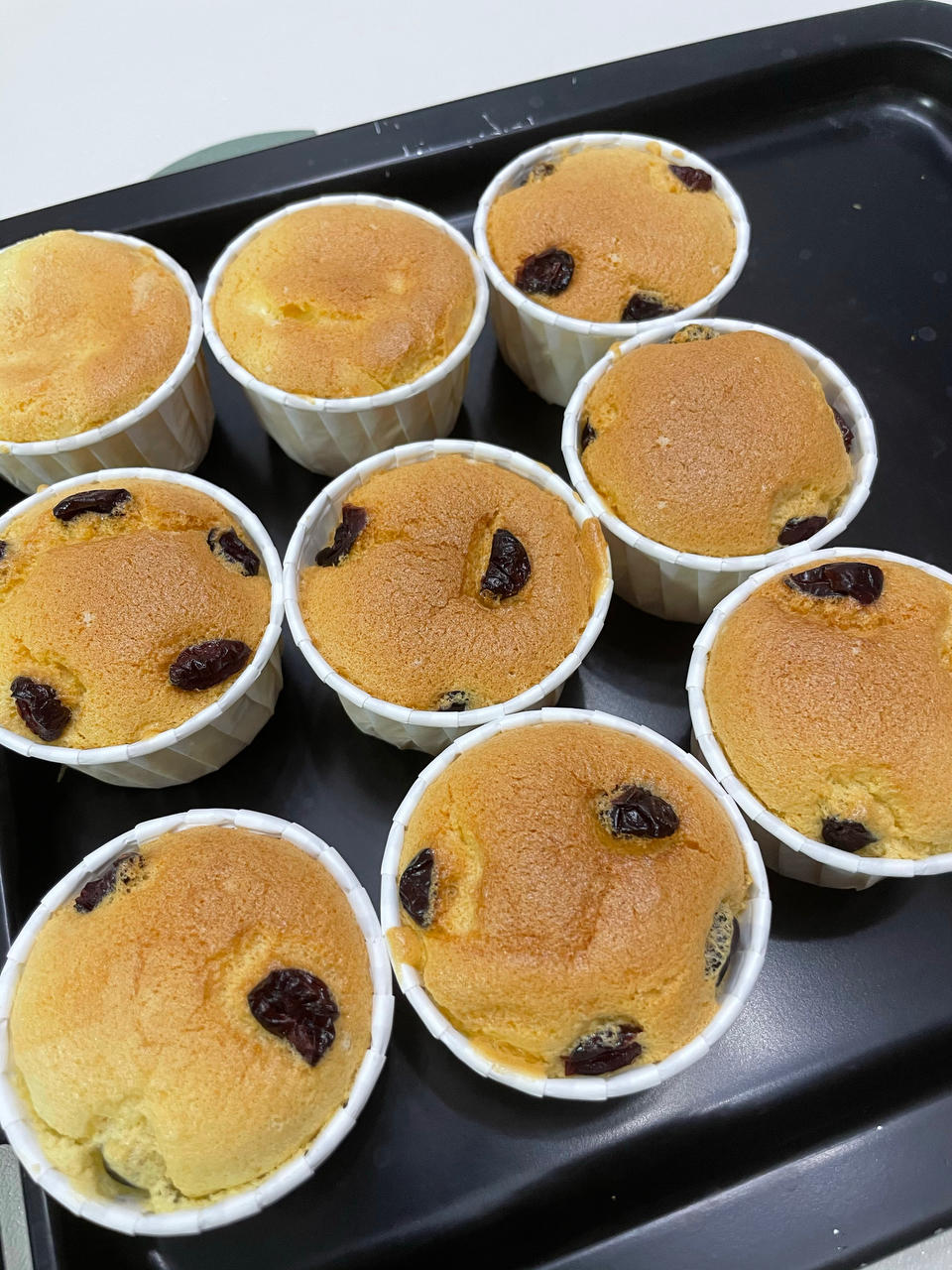 超香的蔓越莓纸杯蛋糕