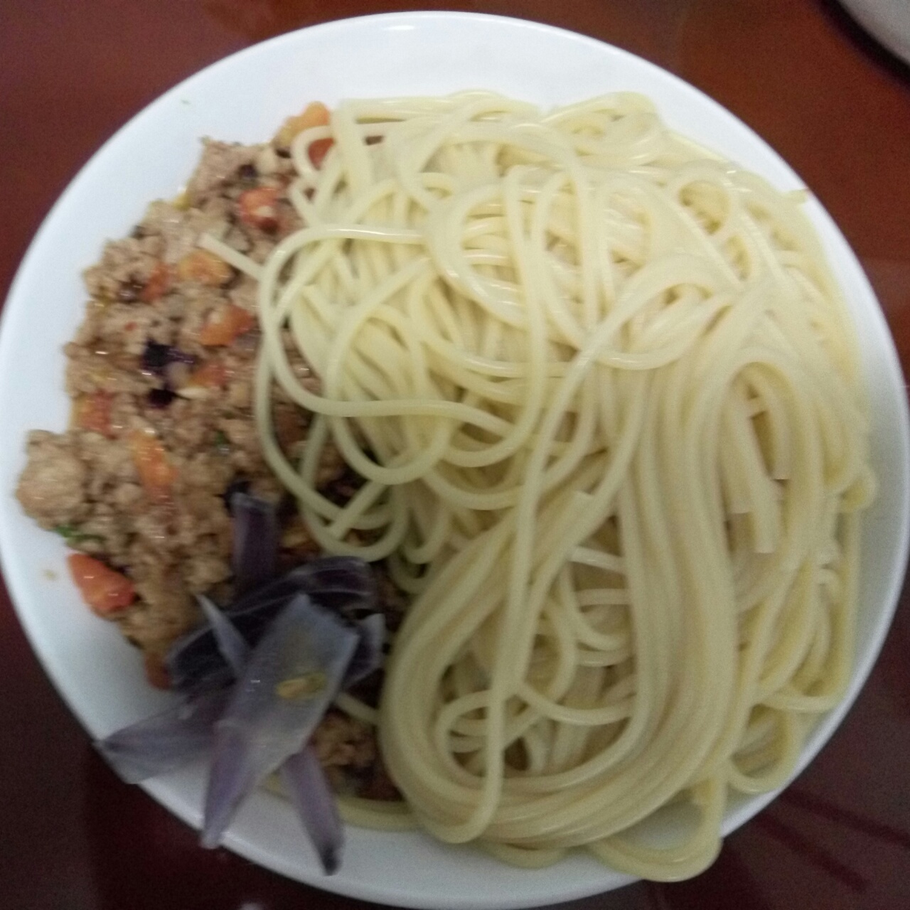 番茄肉酱意大利面