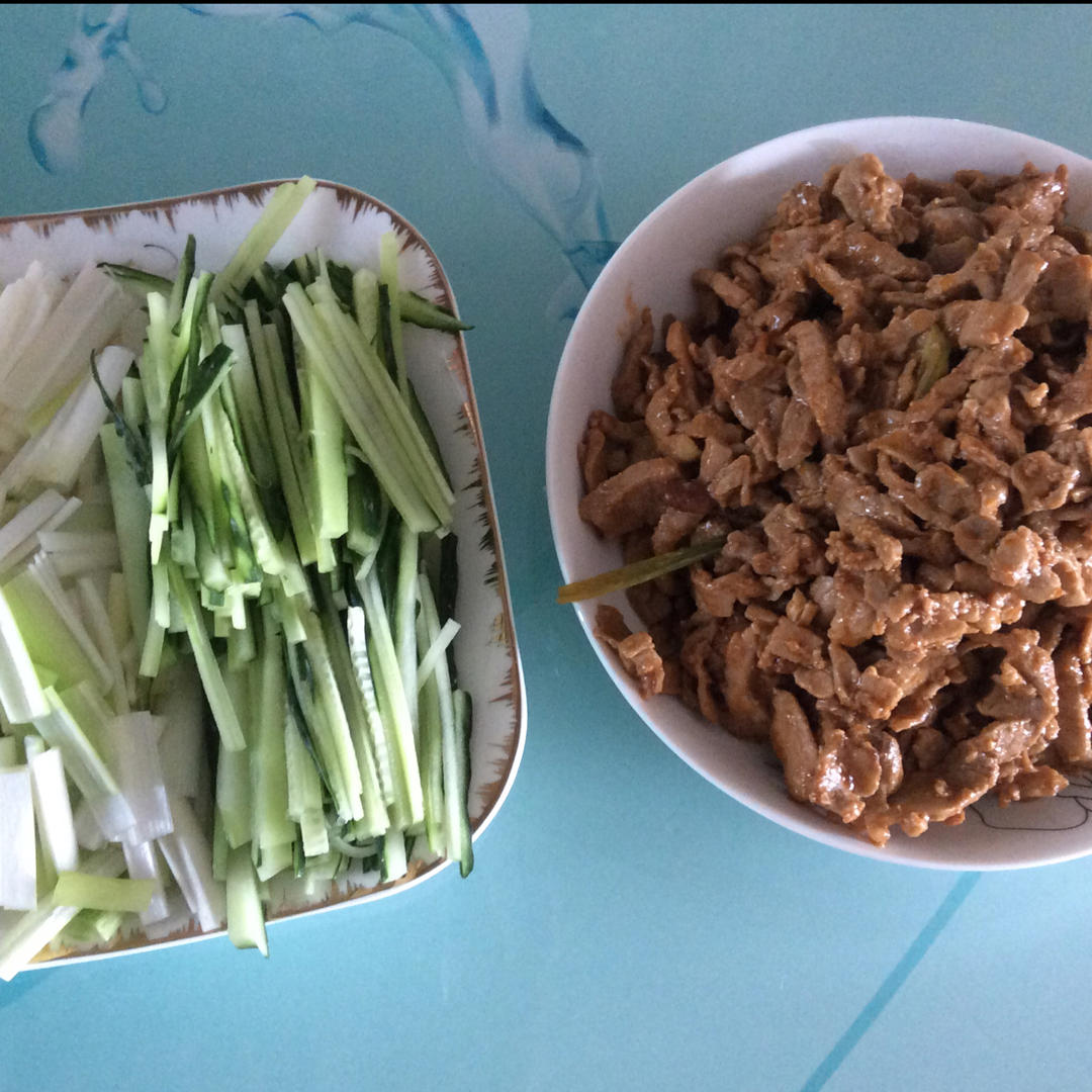 京酱肉丝（家庭做法）