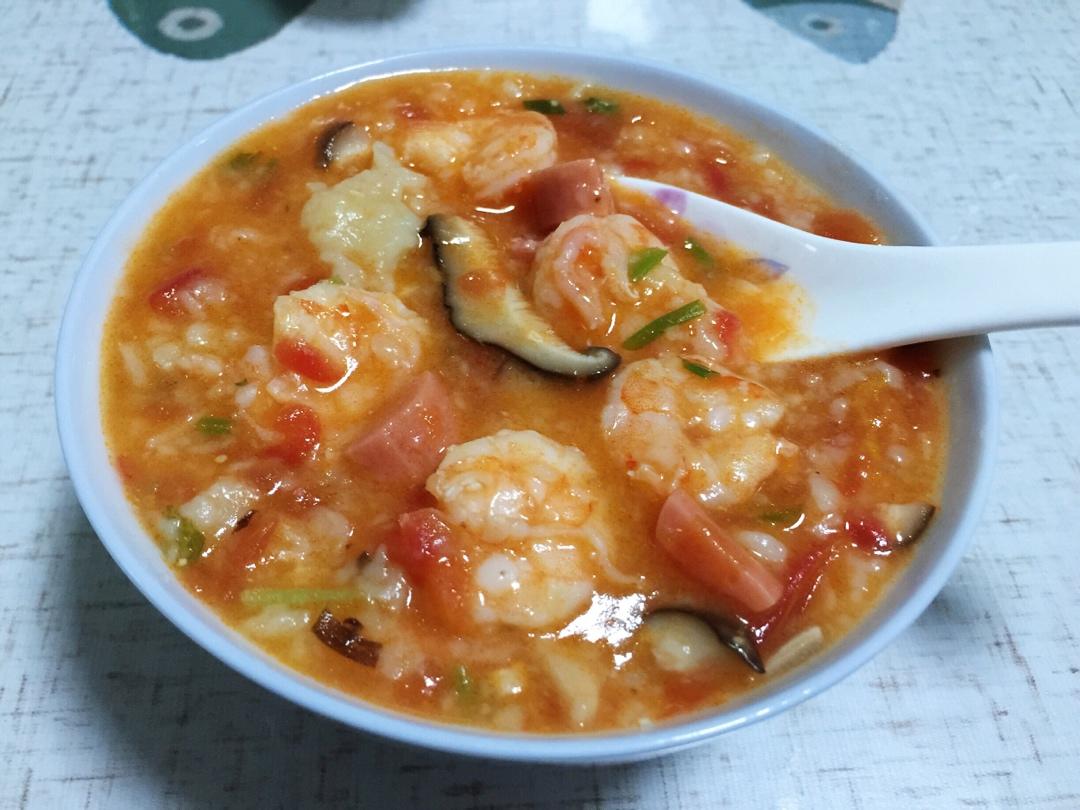 蕃茄鸡蛋面疙瘩