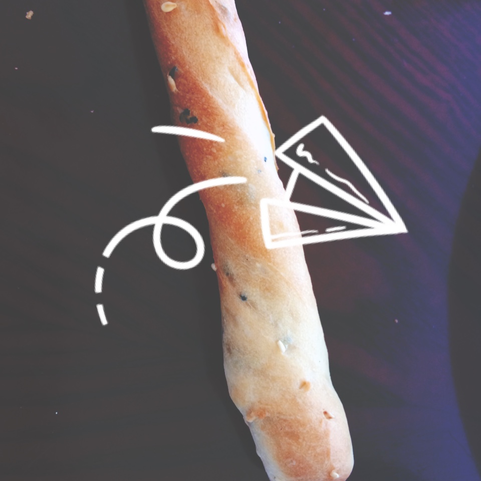 香甜芝麻面包棒~超级简单快手