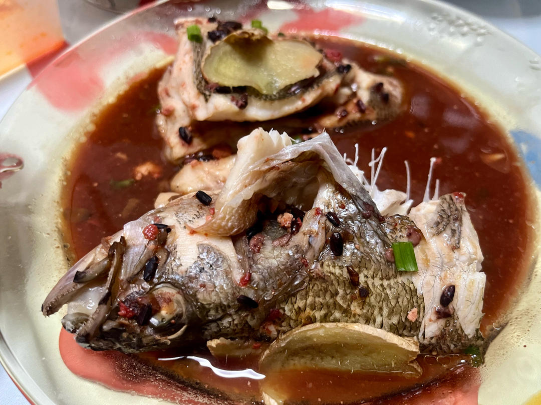醪糟甜酱口味鲫鱼