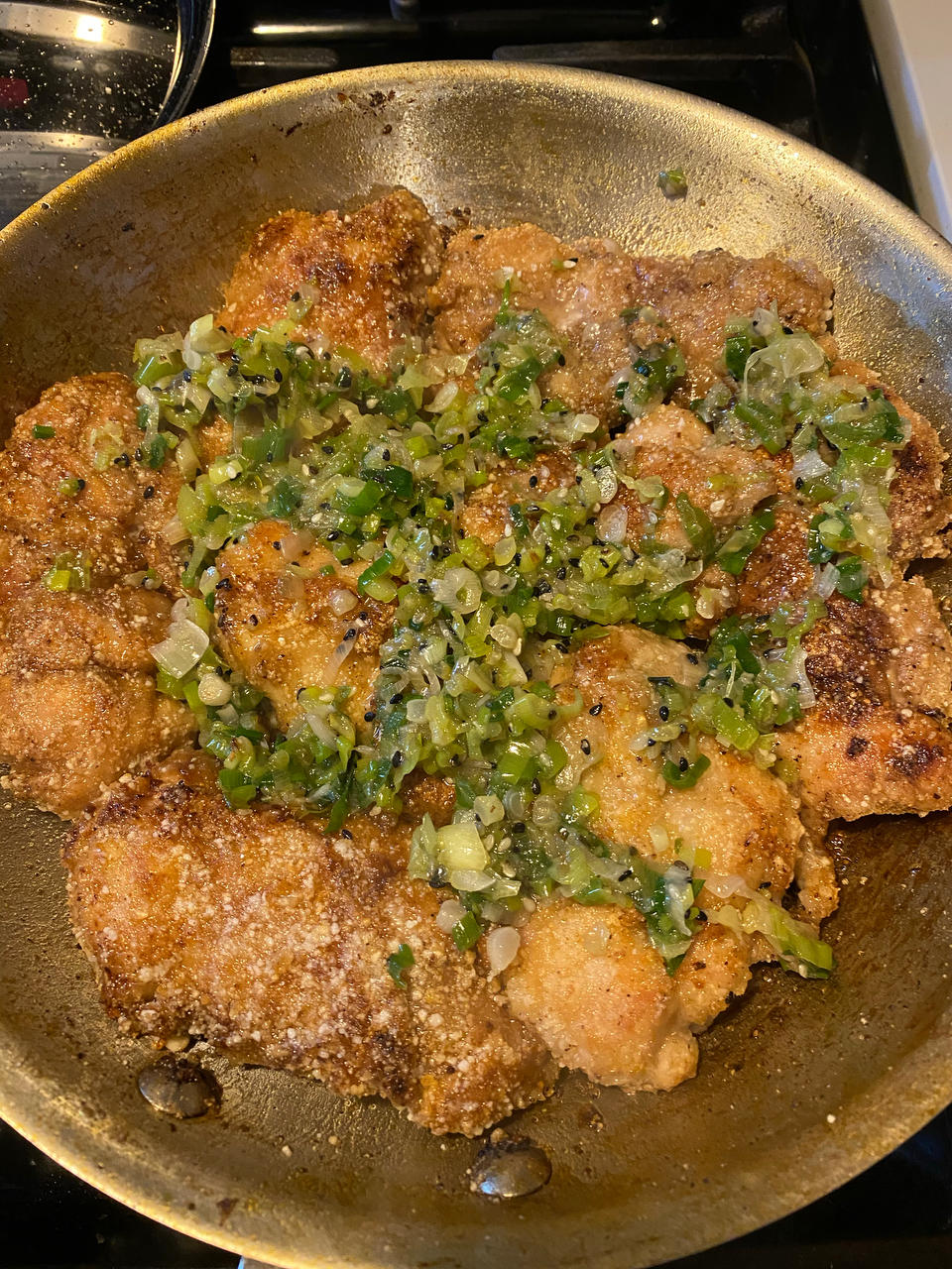 台式香酥葱油脆皮鸡🍗