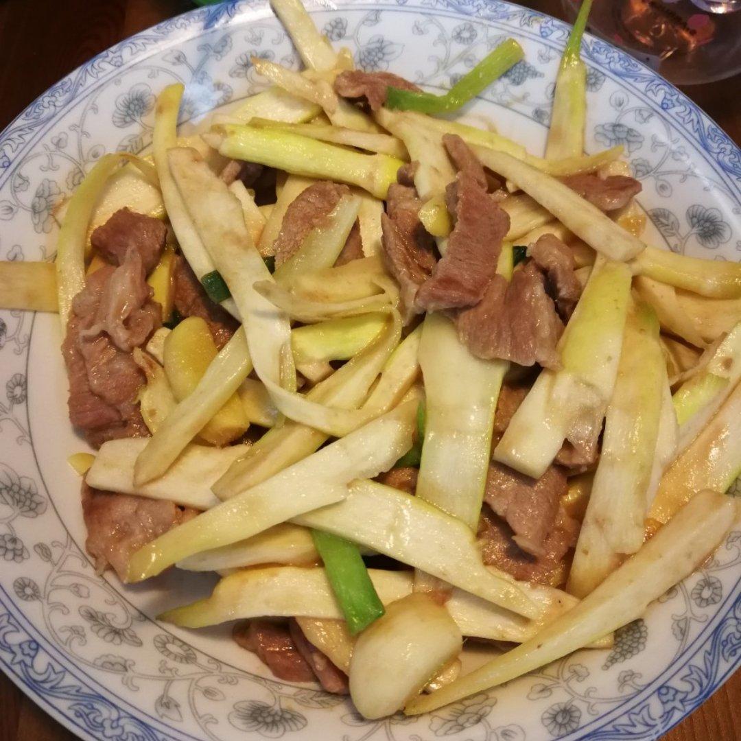 茭白炒肉