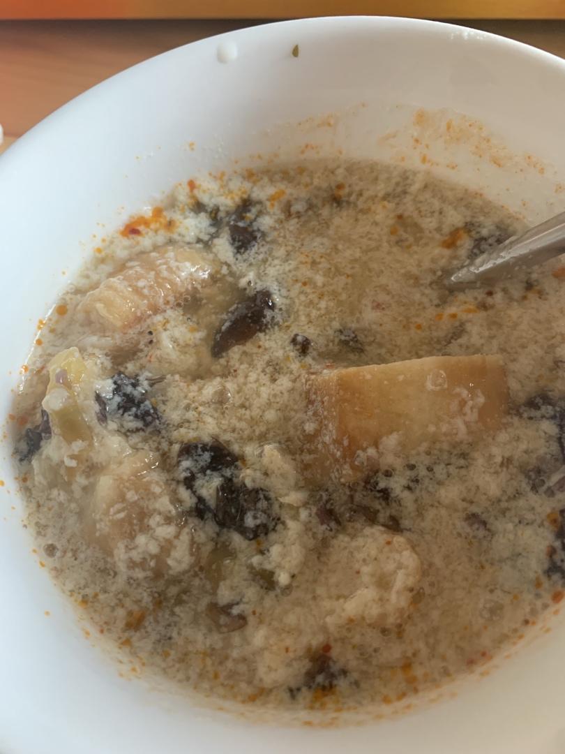 正宗老上海:一碗无敌好吃🉐️咸豆浆