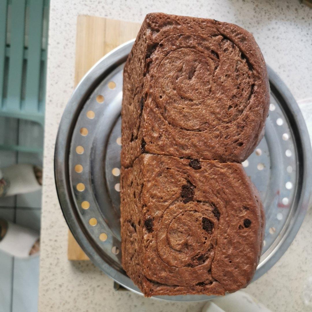 香浓柔软的巧克力吐司