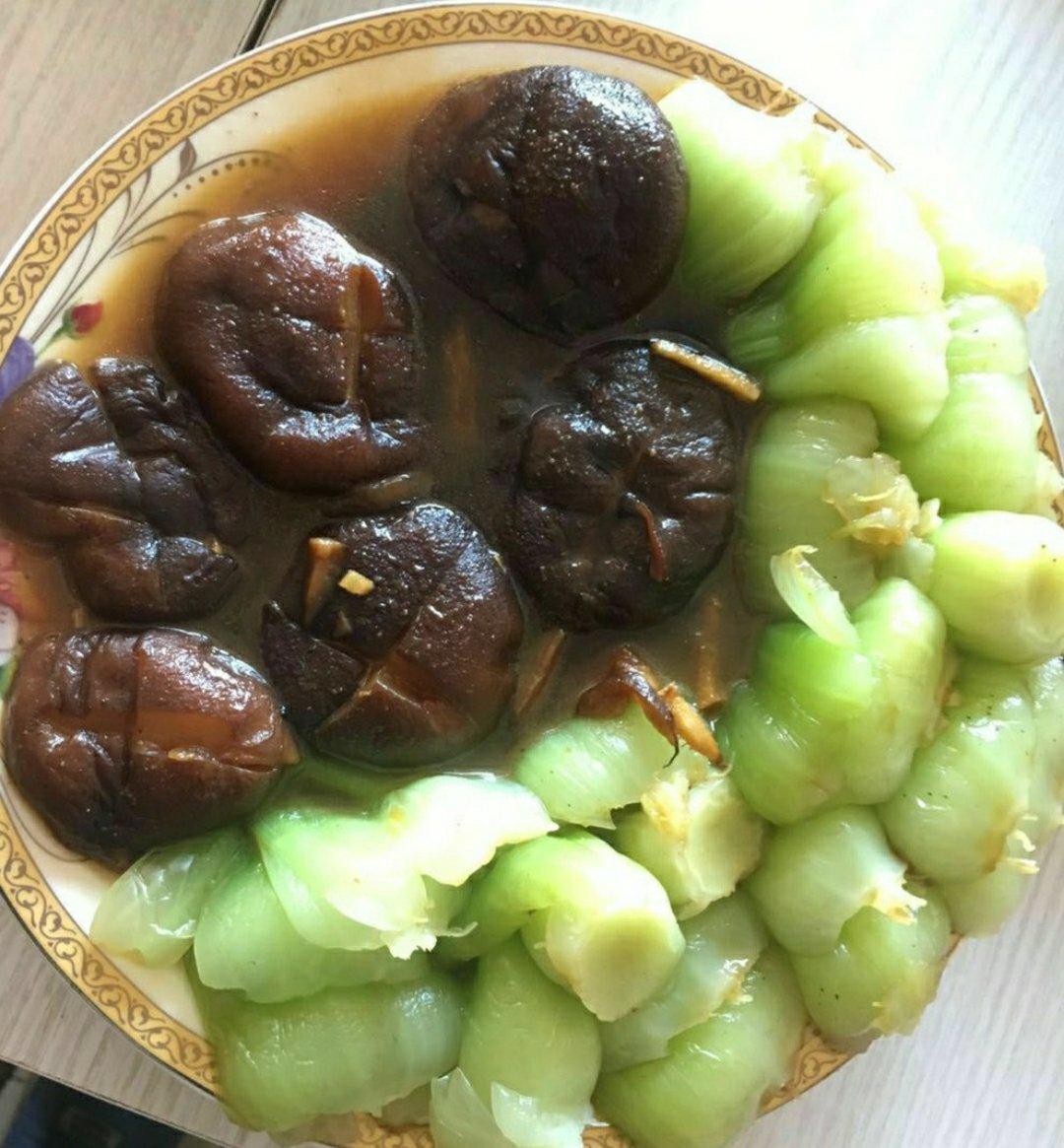 蚝油香菇小油菜