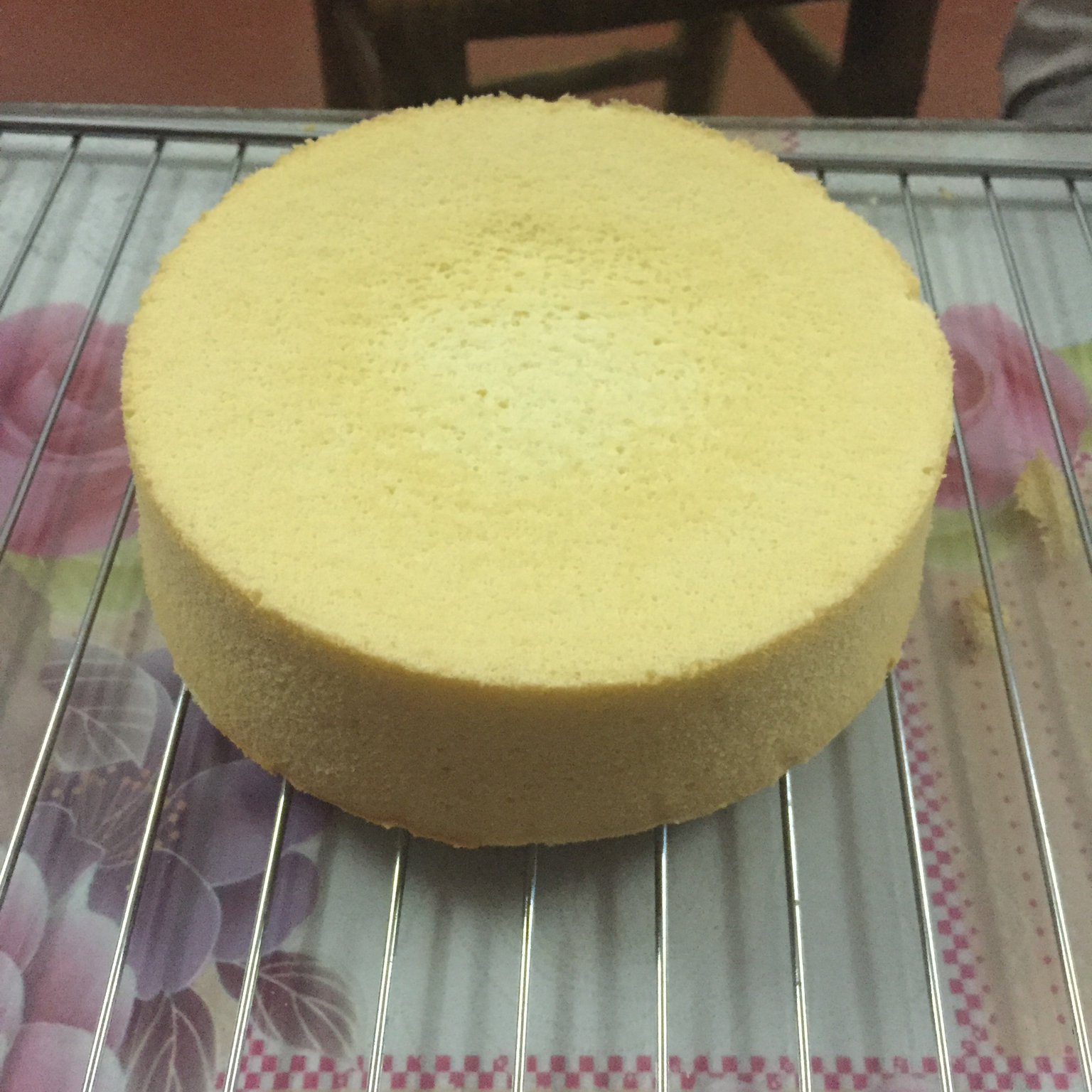 6寸原味戚风蛋糕