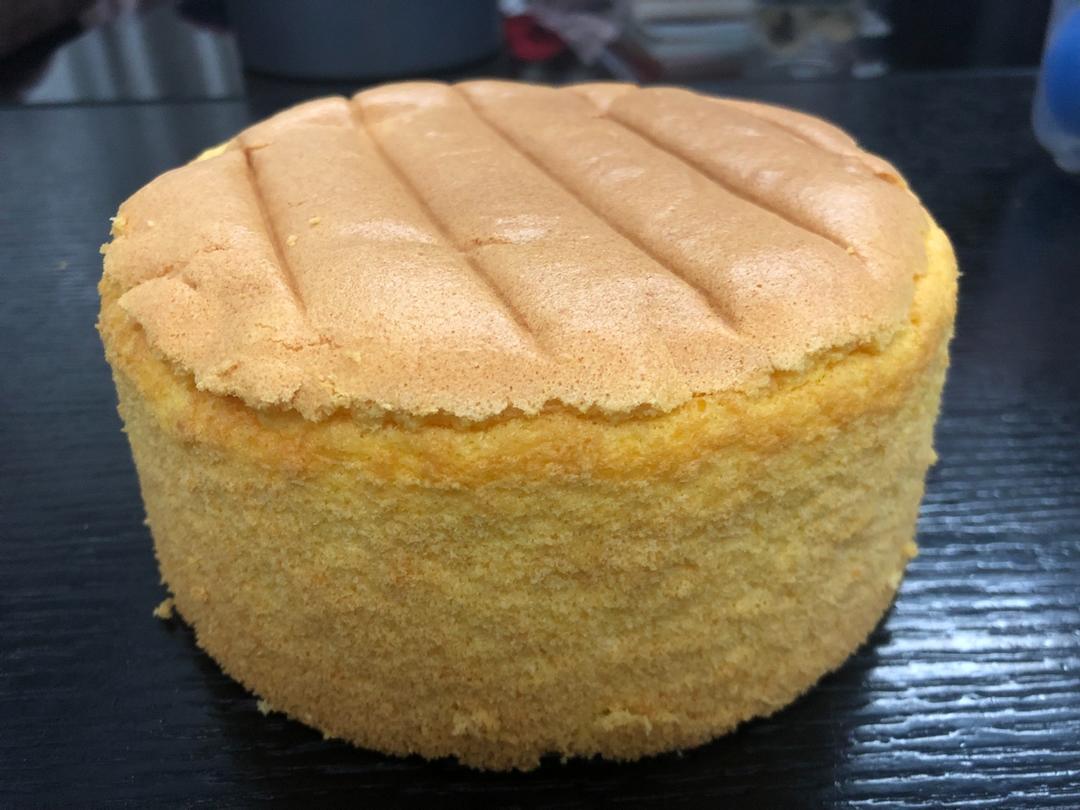 八寸戚风蛋糕（生日蛋糕坯）附六寸配单