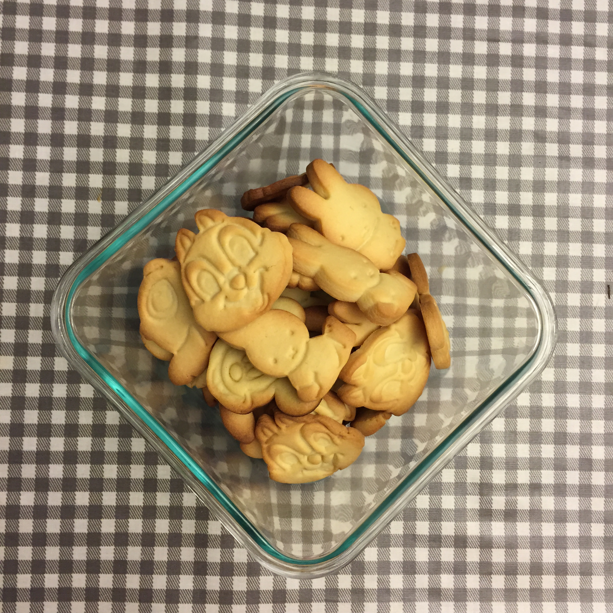 卡通黄油饼干