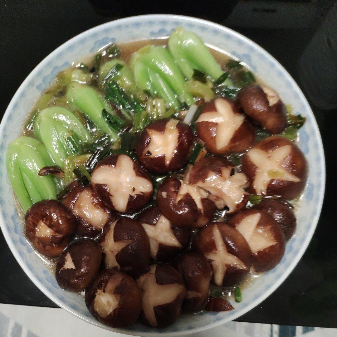 蚝油香菇小油菜