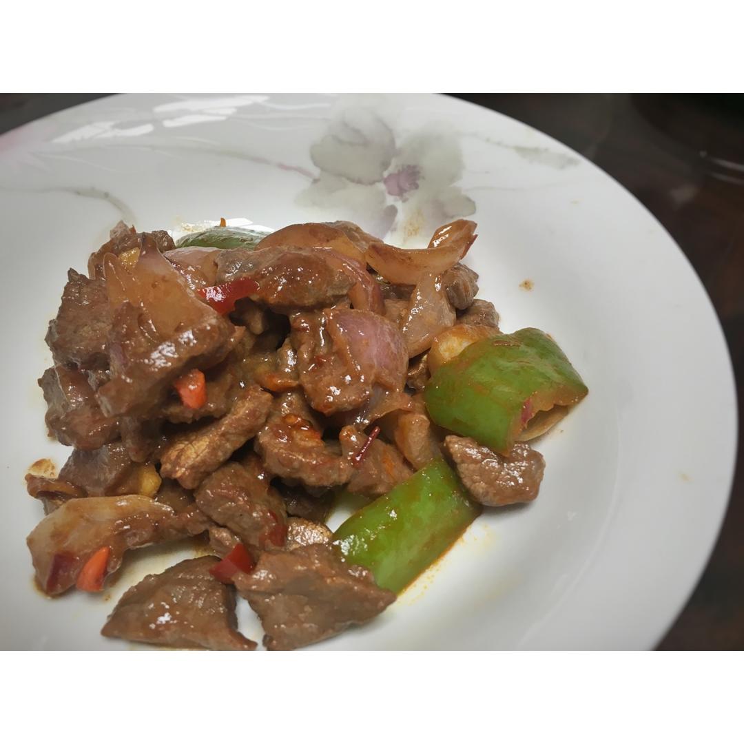洋葱炒牛肉