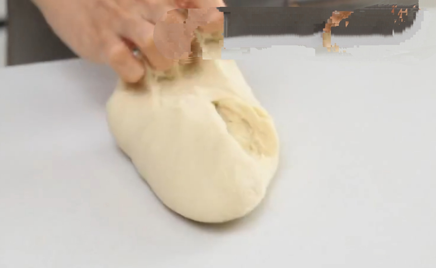面包机快速手套膜法的做法 步骤4