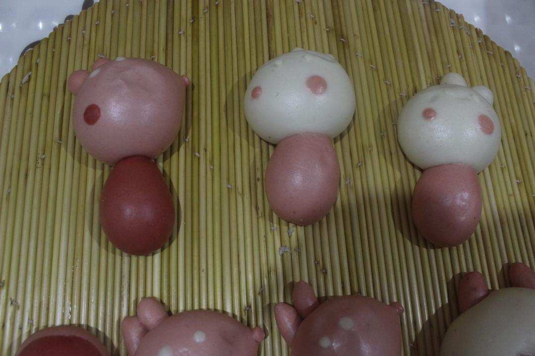 卡通馒头（小猪佩奇&小羊苏西）