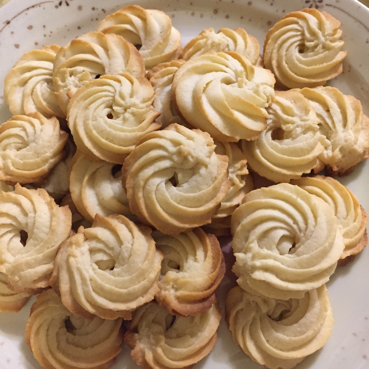 奶油奶酪蛋白曲奇～奶味十足好味道