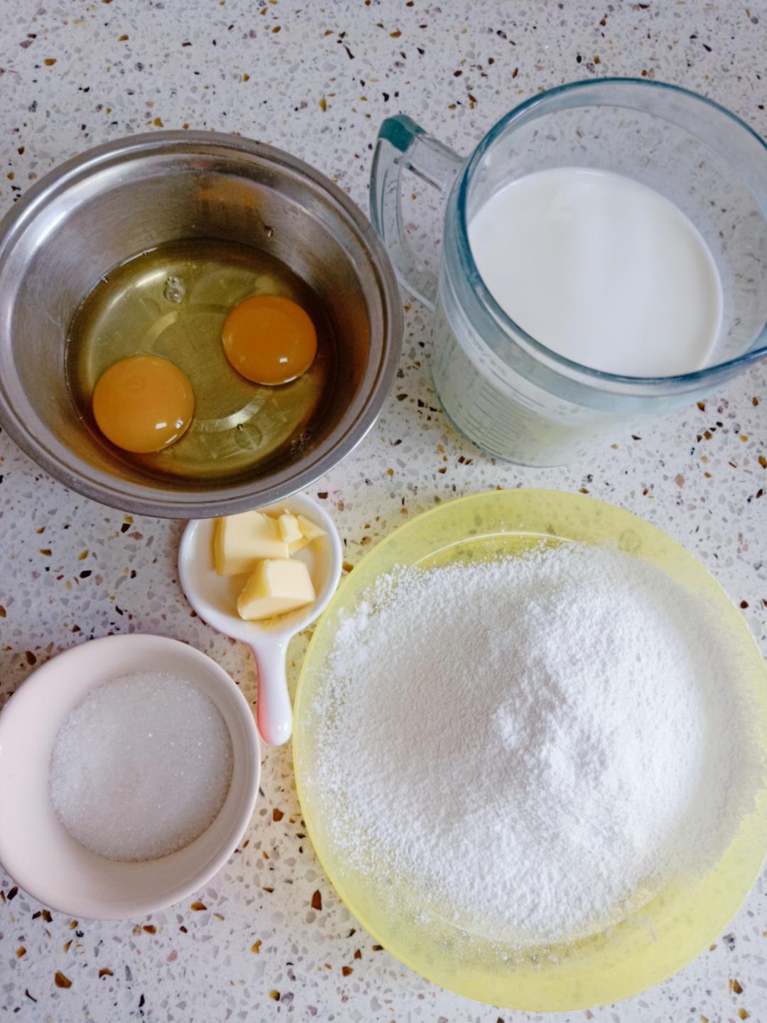 纯奶手撕吐司的做法 步骤1