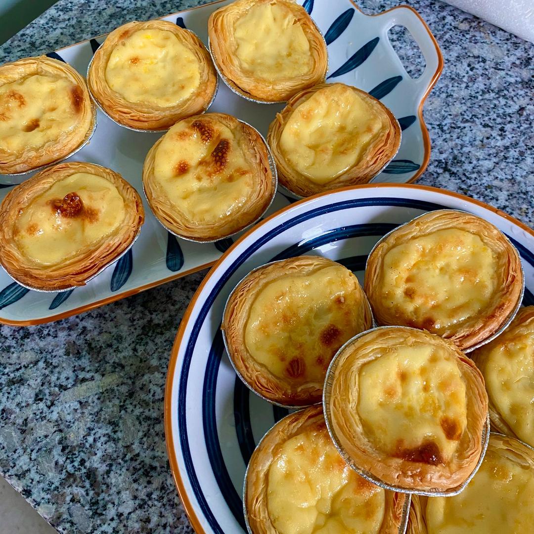 酥脆可口的蛋挞🥧~