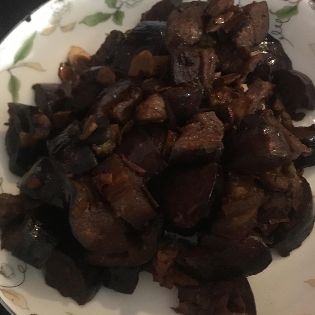 茄子炒肉