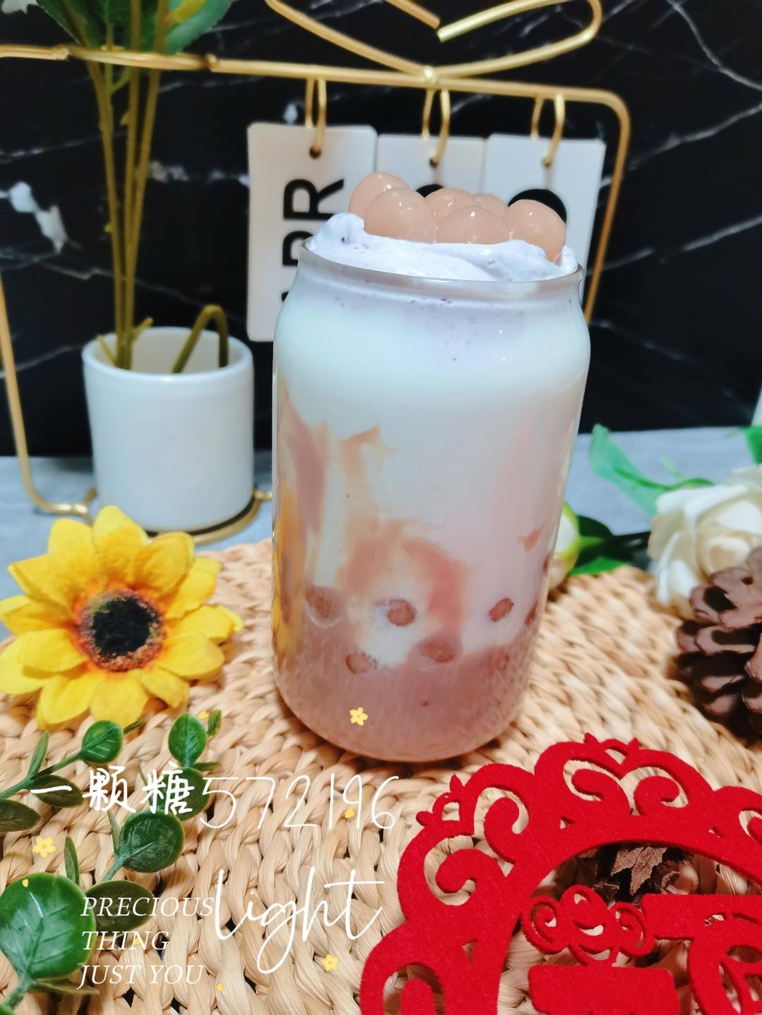 香甜丝滑༄「芋泥厚乳奶茶🧋」༄的做法