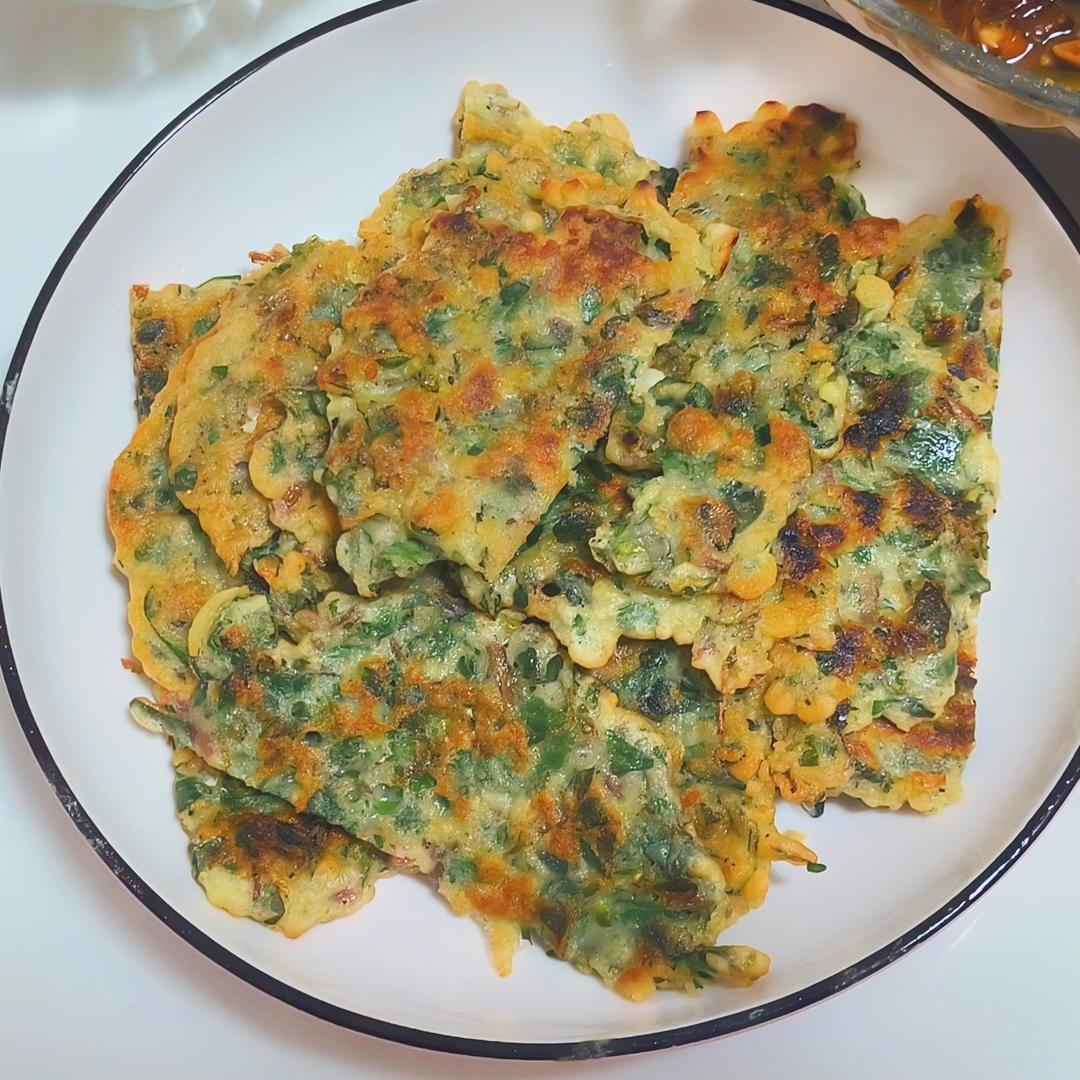 吃出早春的味道：香煎马齿苋饼
