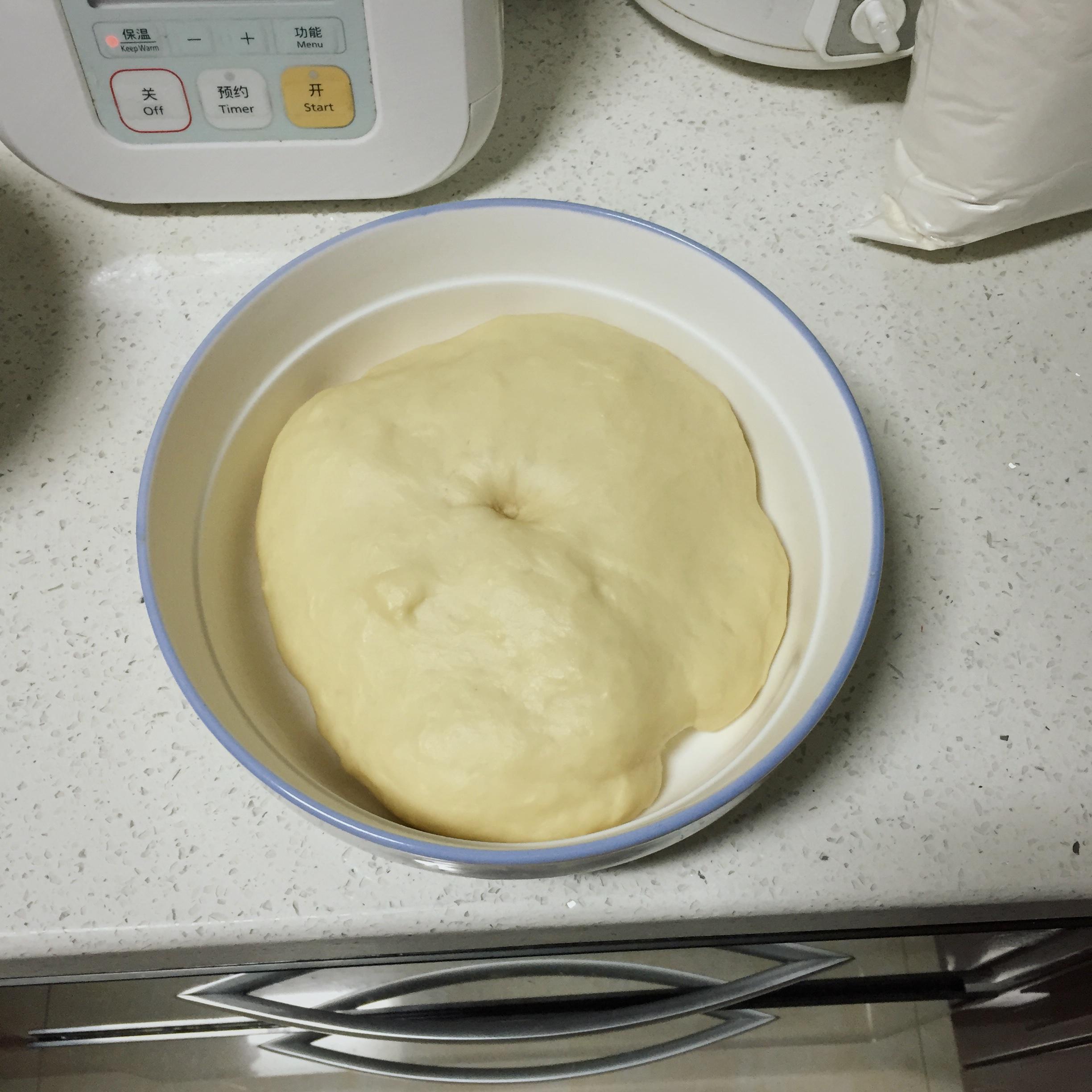 蜜红豆面包（君之烘焙的配方稍微变了点用量）的做法 步骤2