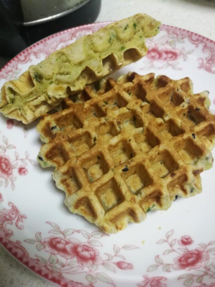 紫米华夫饼