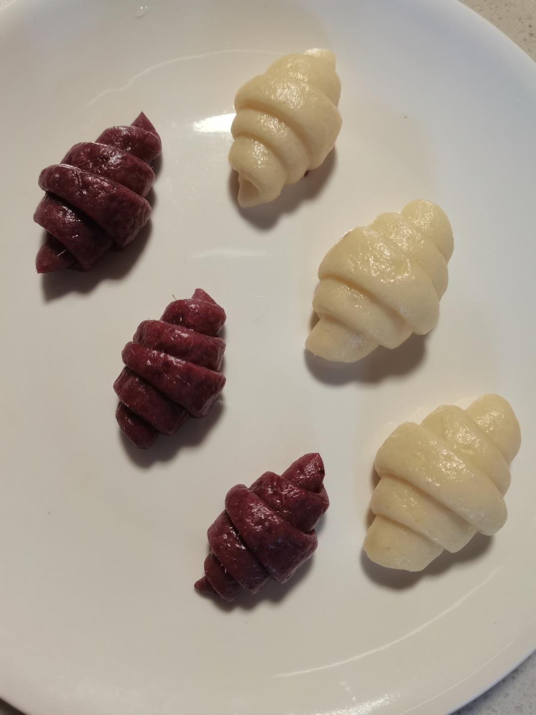 造型漂亮做法超简单的，花卷馒头