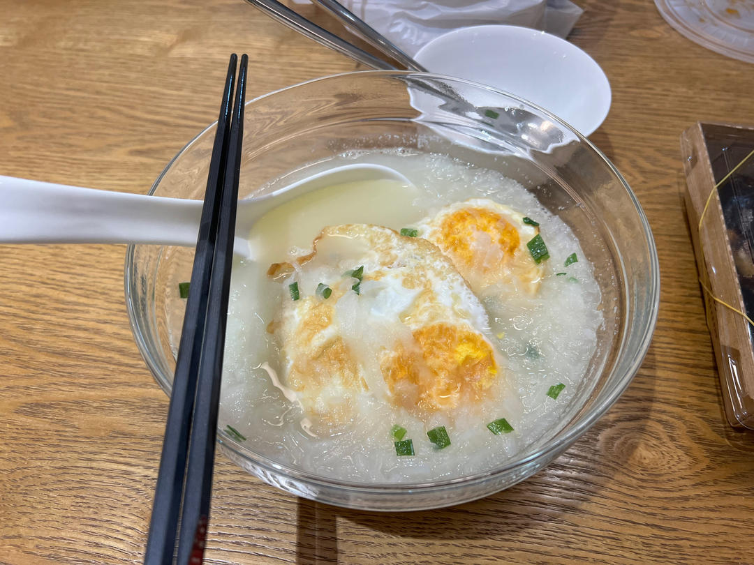 煎蛋萝卜丝汤
