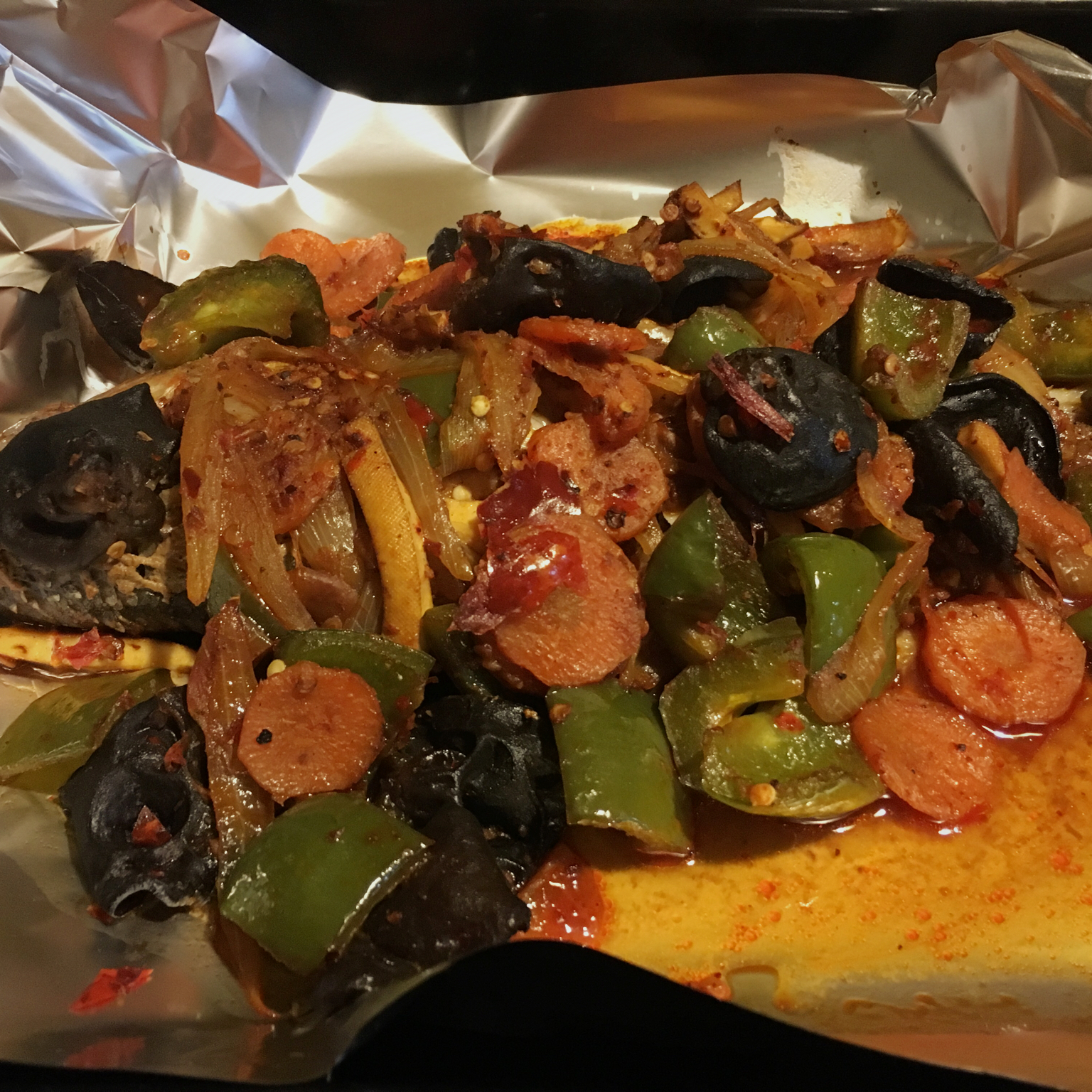 香辣烤鱼-烤箱版