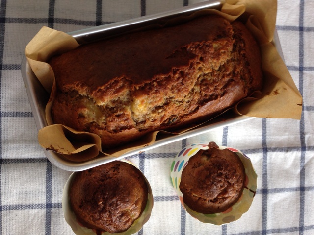 星巴克香蕉核桃蛋糕（Banana loaf）