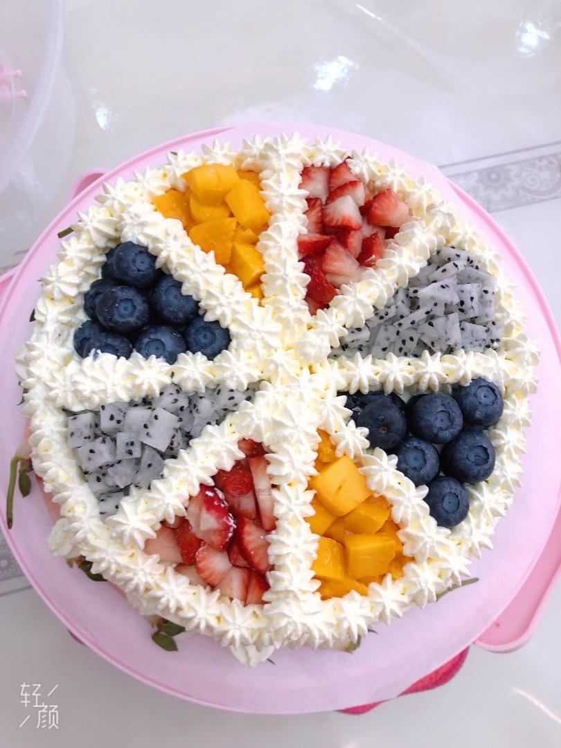 8寸水果生日蛋糕