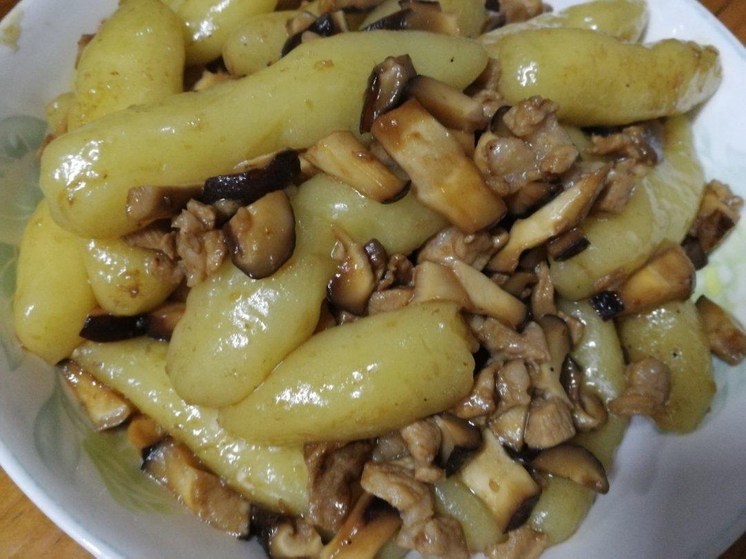 肉末香菇土豆条 宝宝辅食食谱