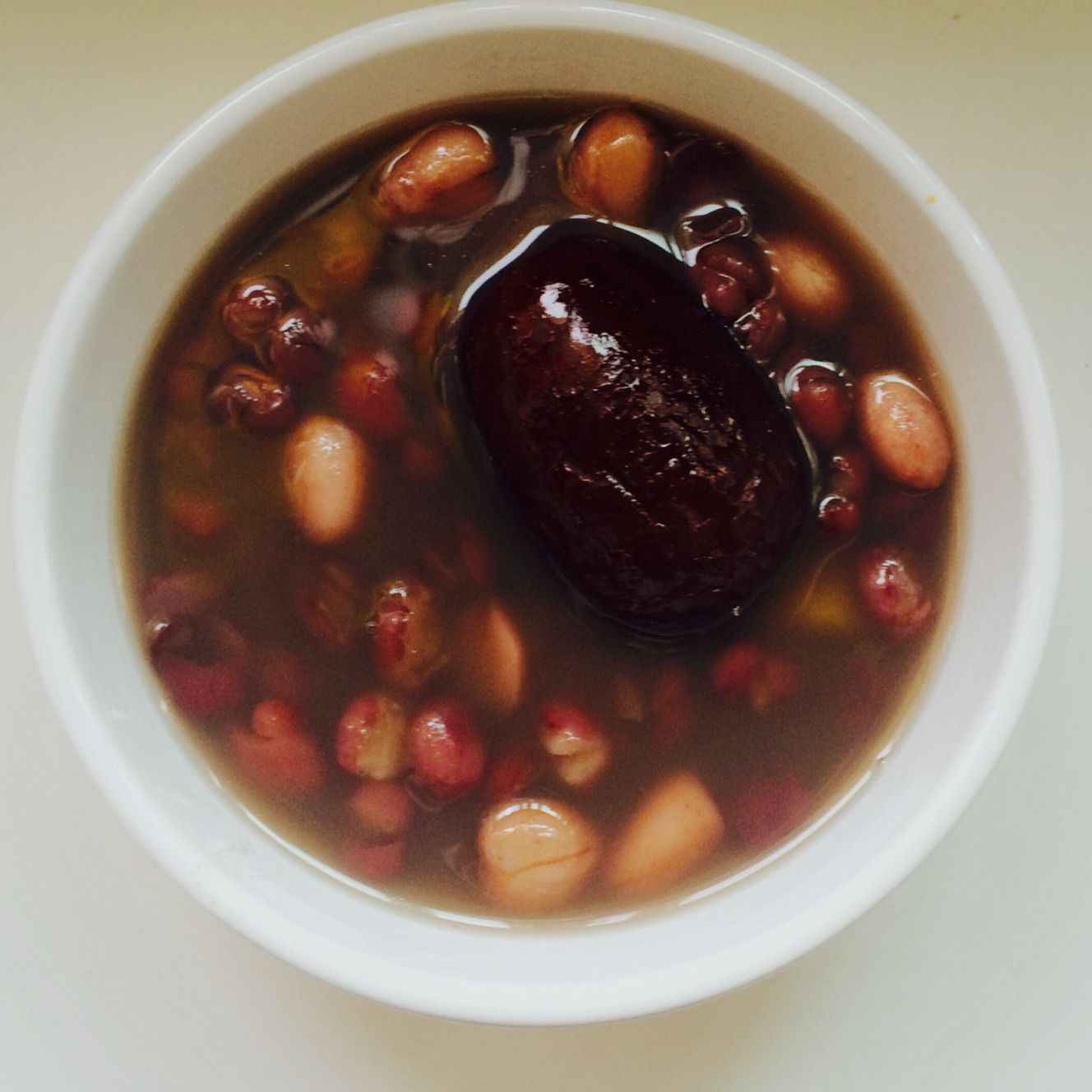 flavedo做的红豆花生糖水