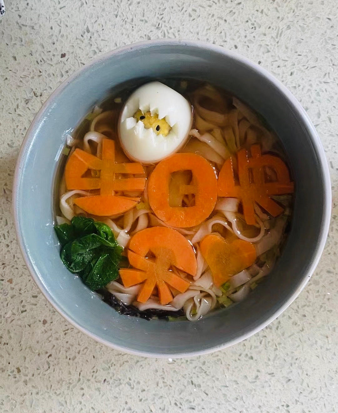 仪式感满满的生日面 真的有被可爱到