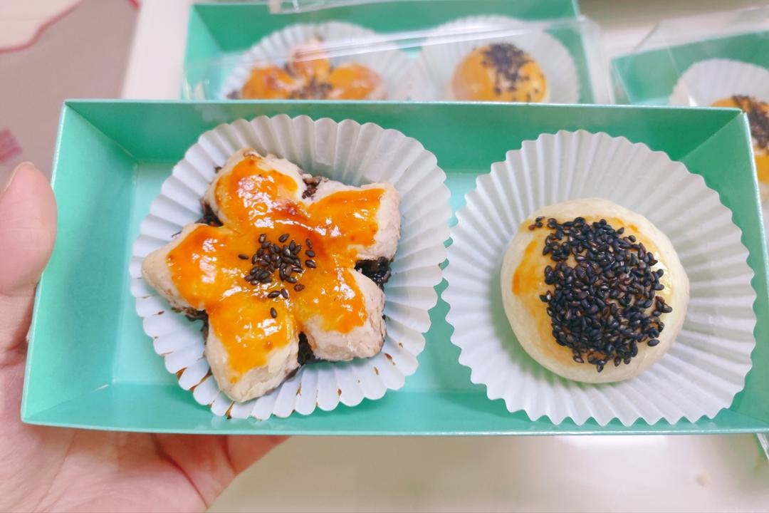超级简单的豆沙酥