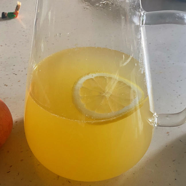 消暑又美白的香浓柠檬水