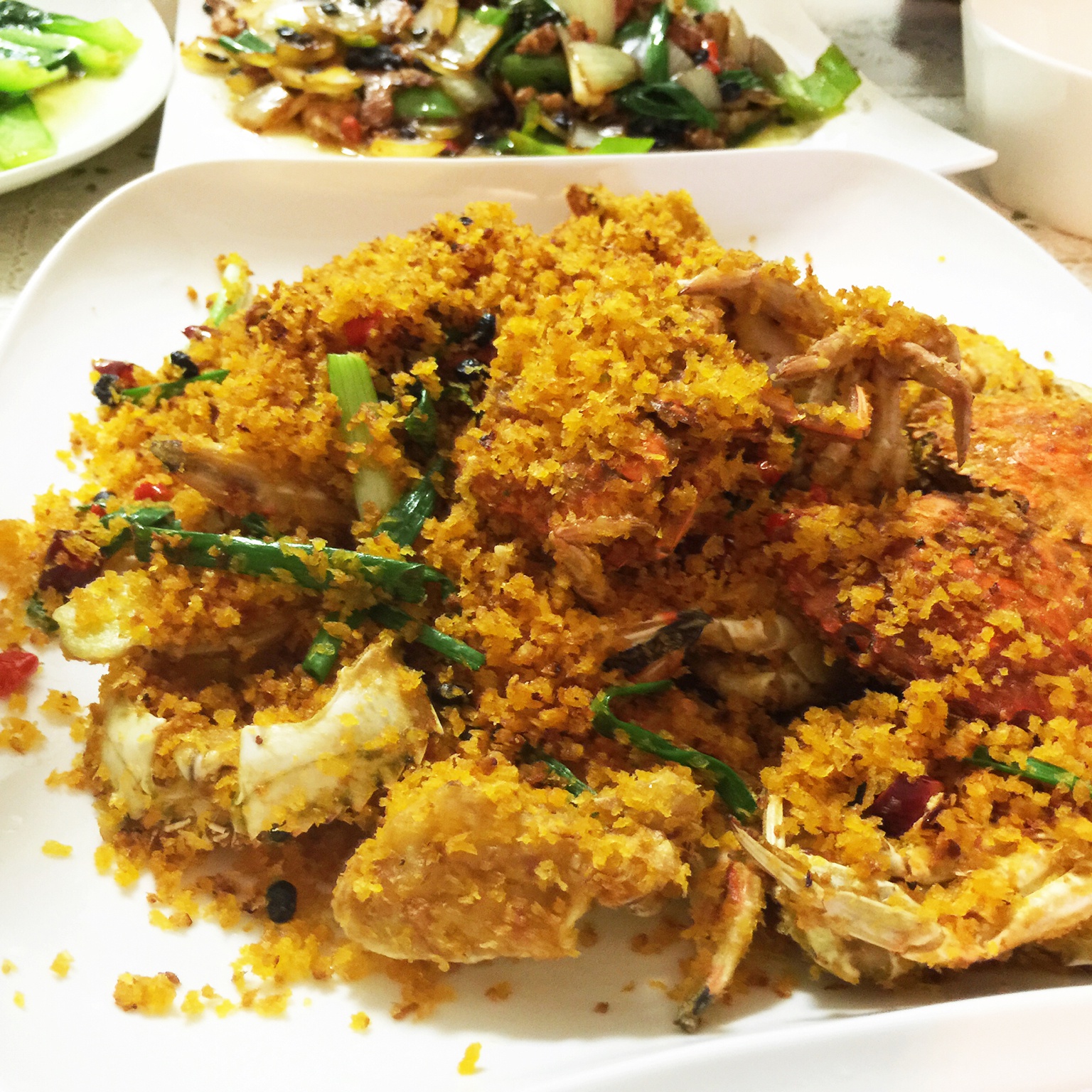 咪姆的避风塘面包蟹 避风塘炒蟹