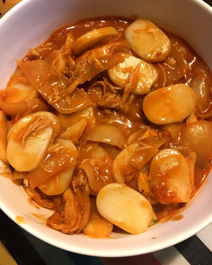 韩式芝士烤年糕
