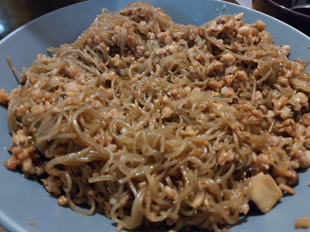 肉末炒粉丝